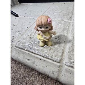 Vintage Enesco Miss March figurine